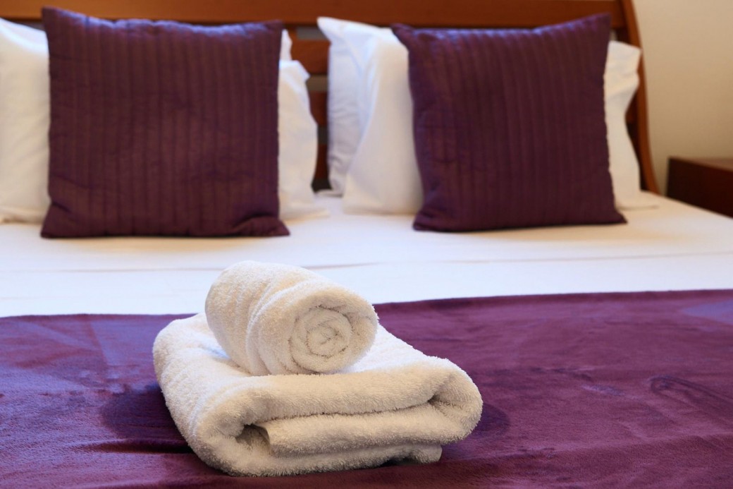 3 bedrooms; two doubles and one twin