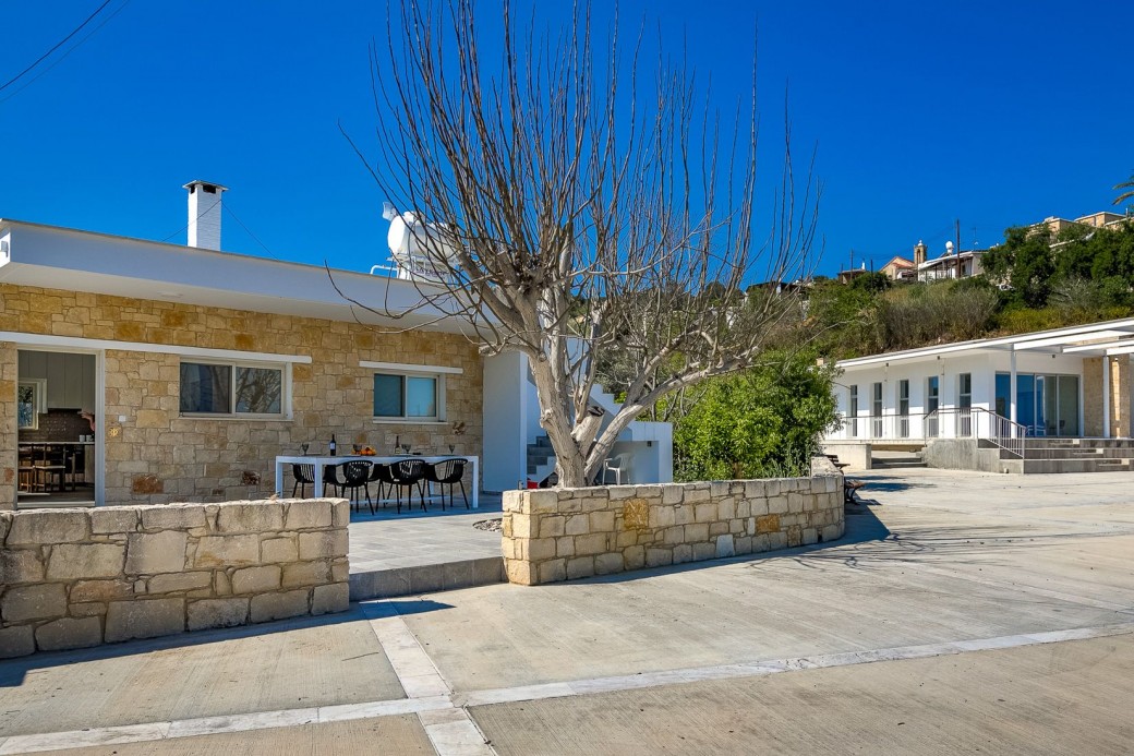 Entrance to the villa