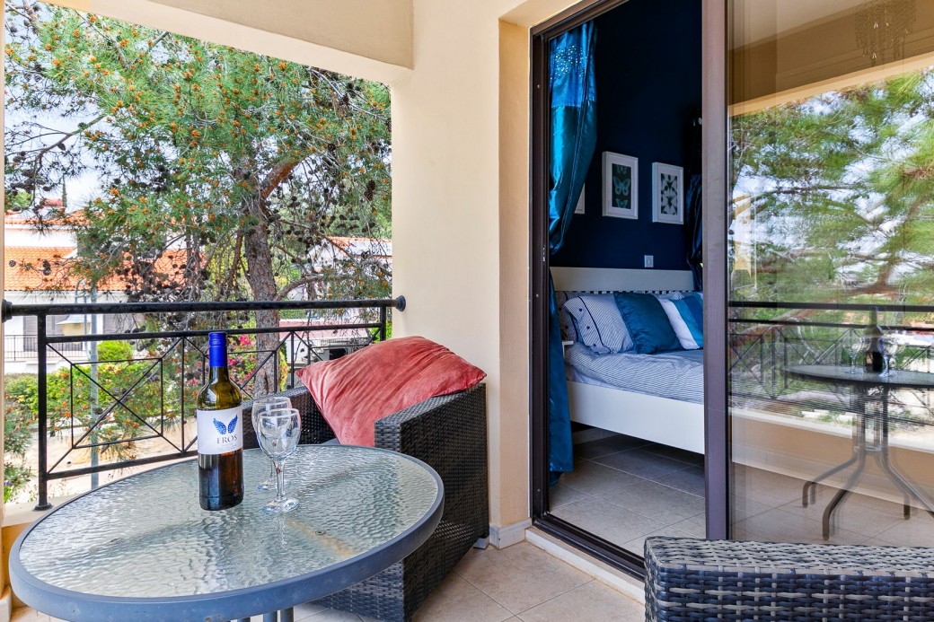 Master bedroom private balcony