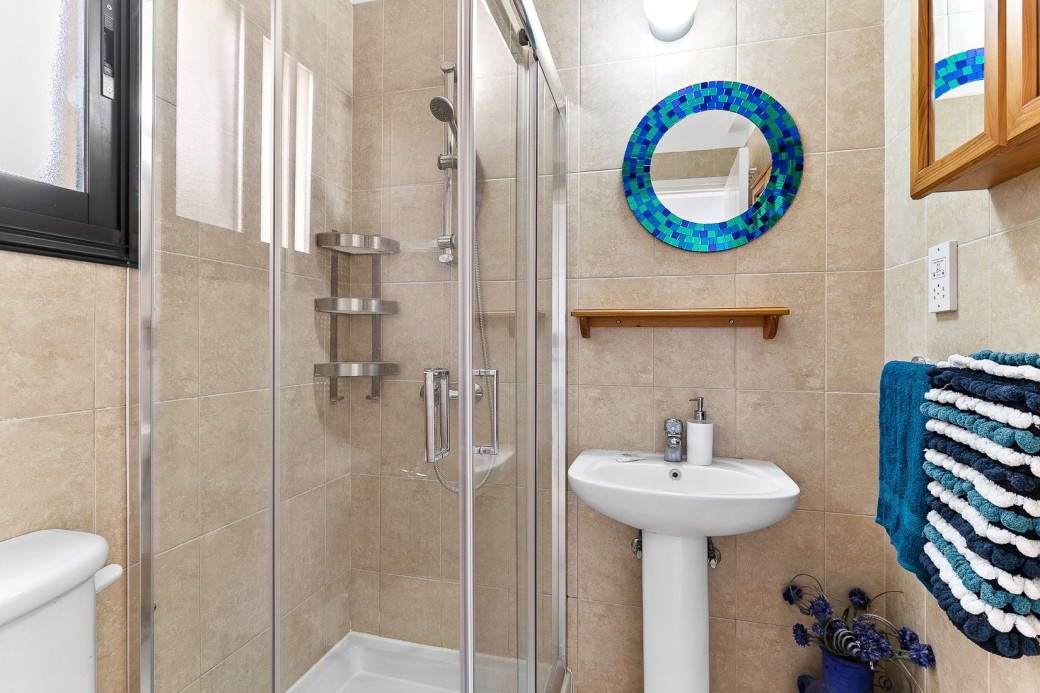 Shower room on the ground floor