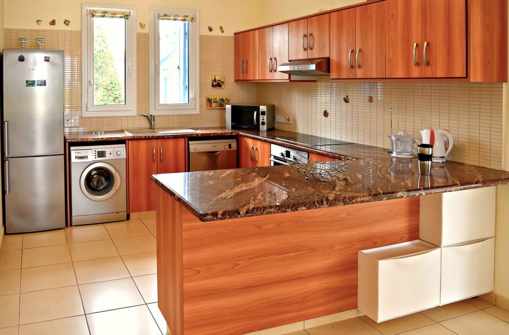 Well-appointed kitchen complete with modern conveniences