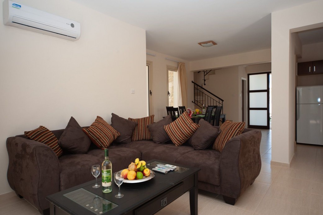 Open plan living, dining and kitchen area