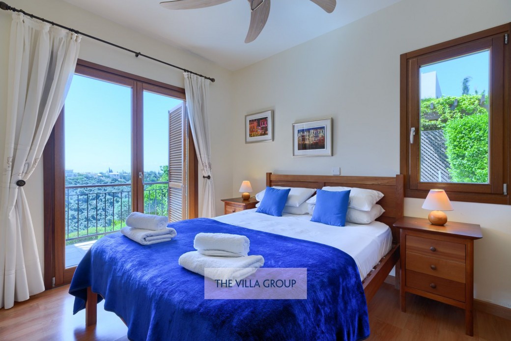 Balcony accessed from the bedroom