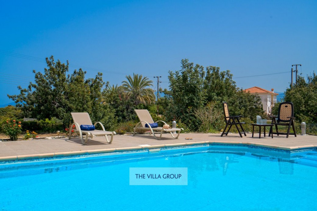 Setting the scene for sunbathing under the Cyprus sun