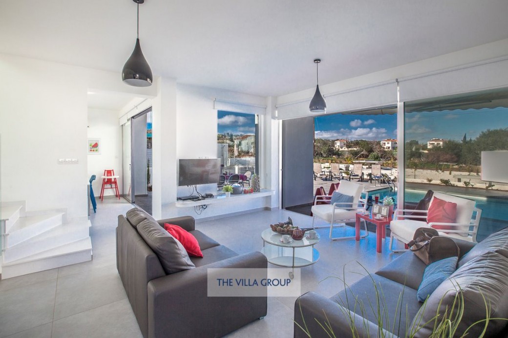 Plenty of comfortable seating in the living area