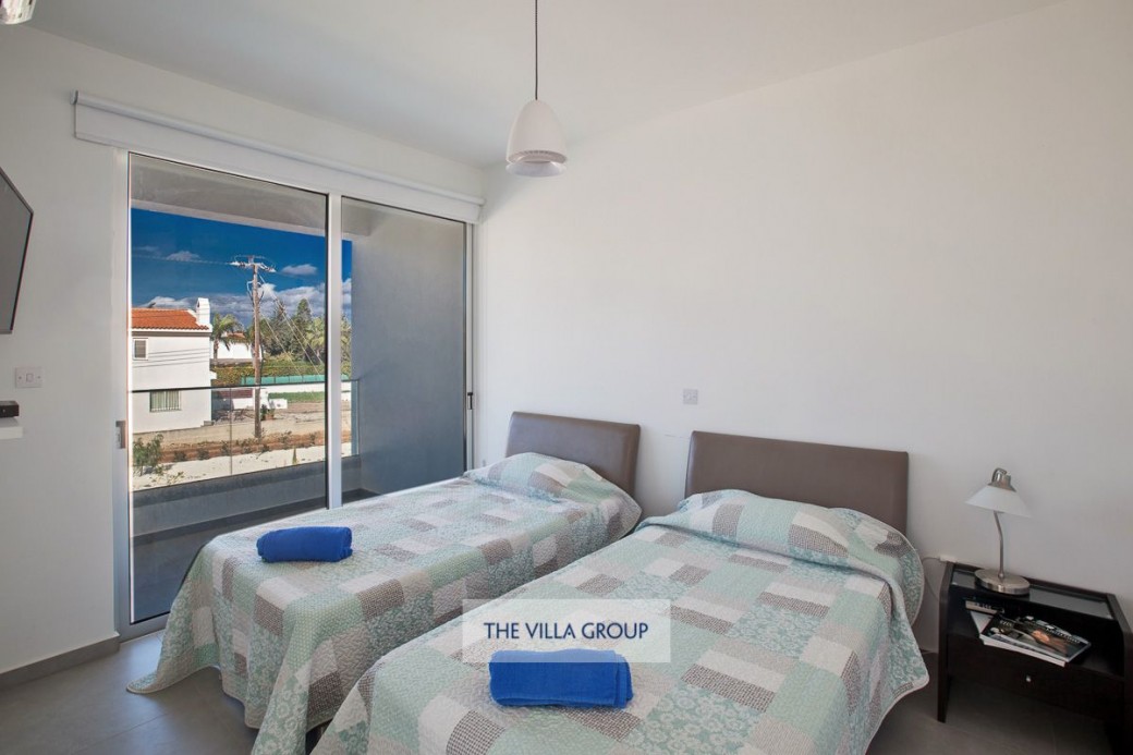 First floor twin bedroom
