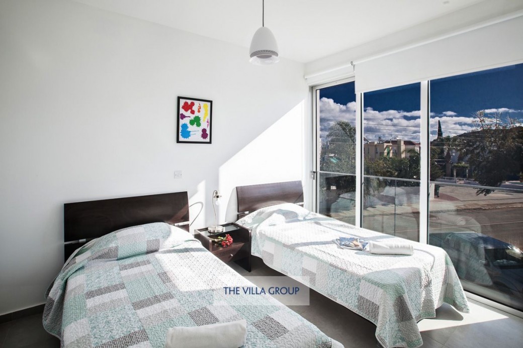 First floor twin bedroom