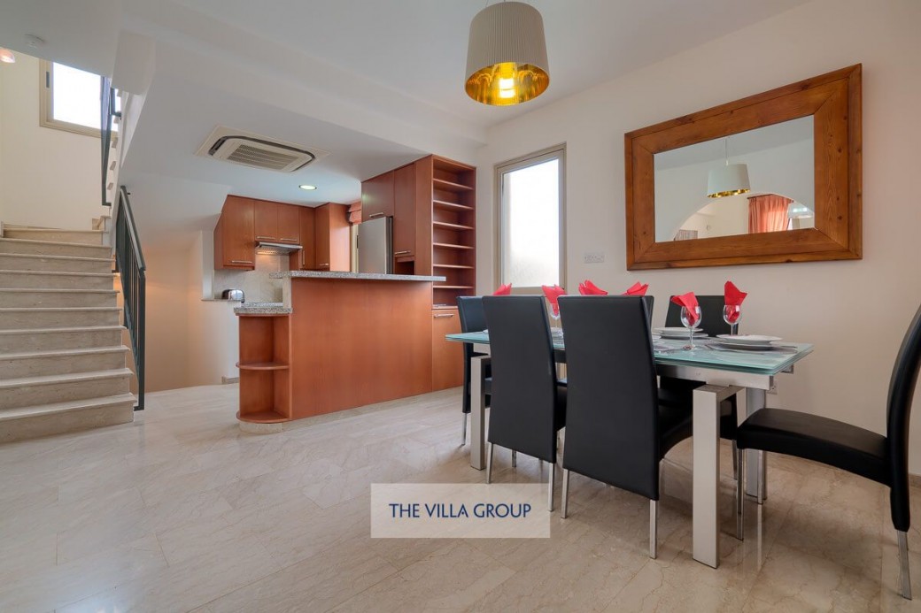 Open plan dining, living and kitchen