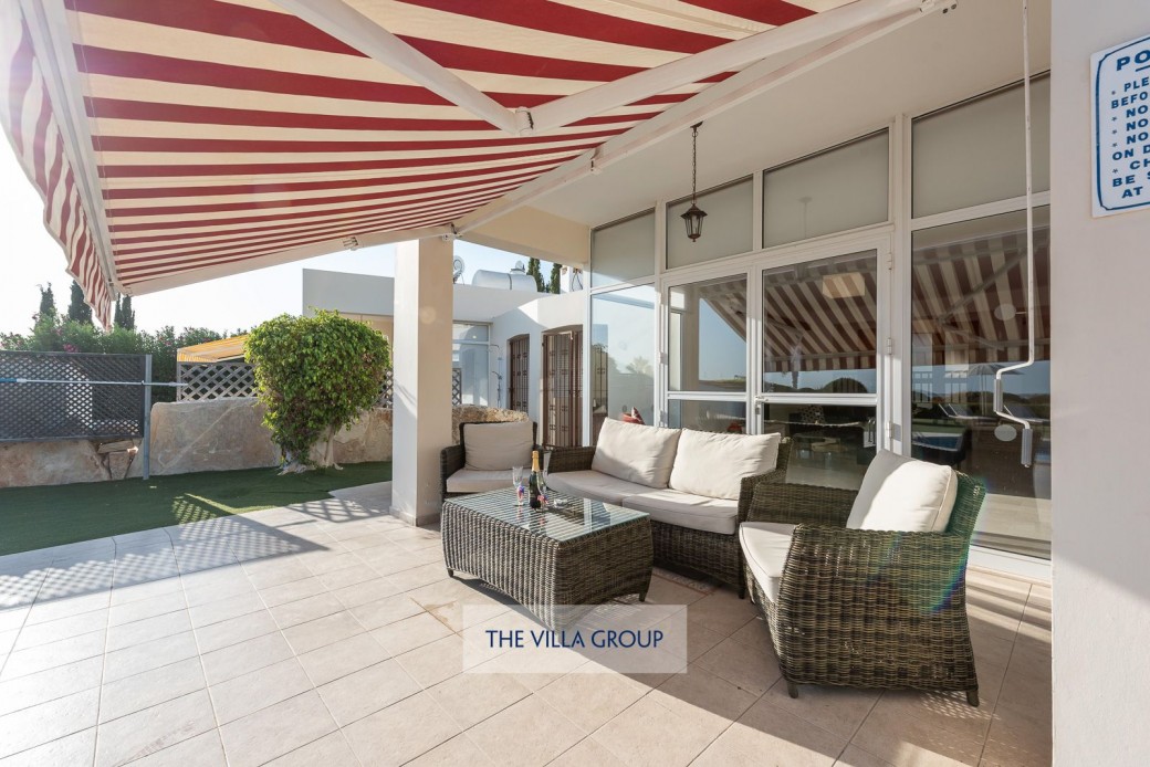 Outside furniture for relaxing