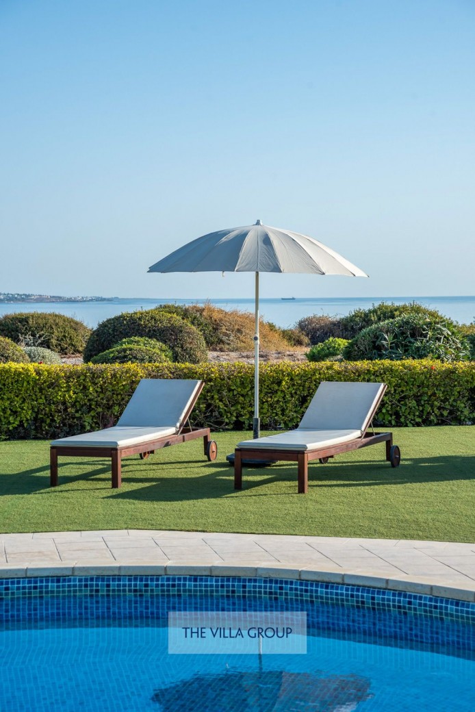 Sunbeds for relaxing