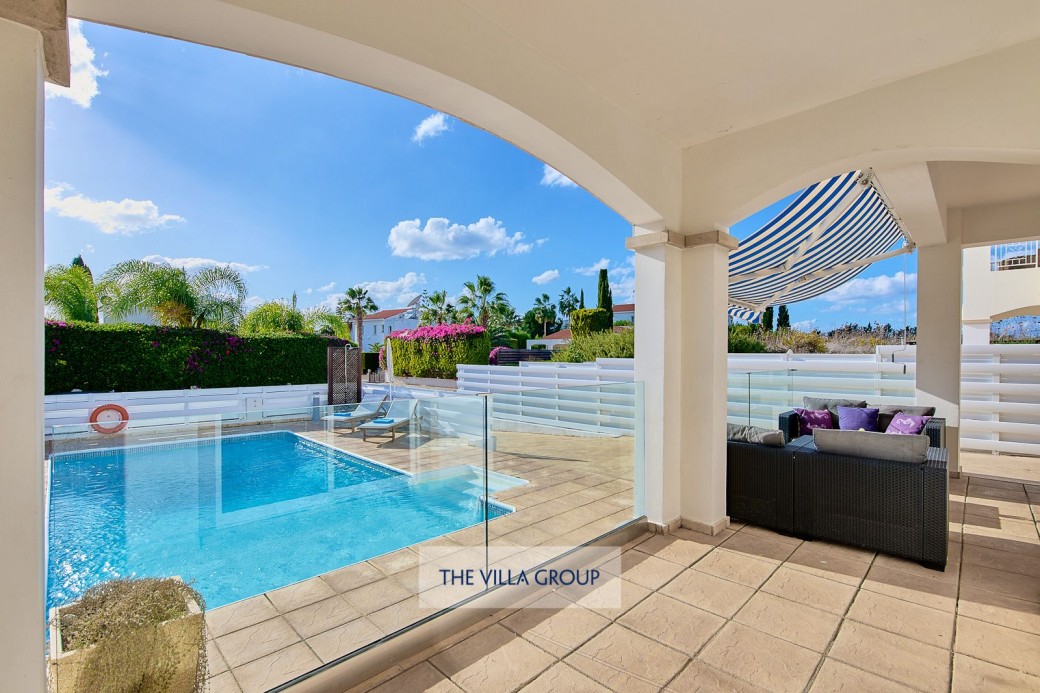 Villa 397440, Paphos, Coral Bay, 3 Bedrooms, Up to 6 Guests