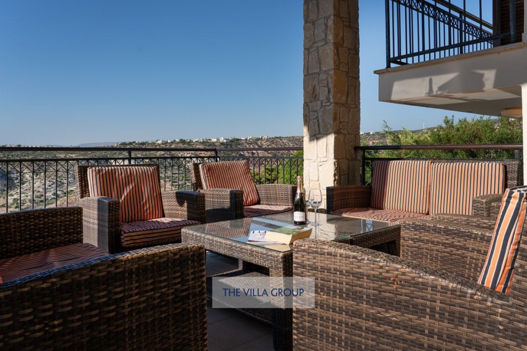 Outside furniture for relaxing