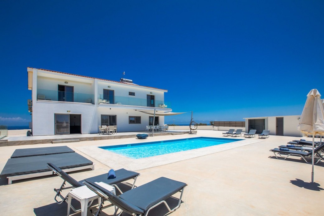 6-bedroom villa offers luxury, space, and privacy located on the outskirts of Protaras