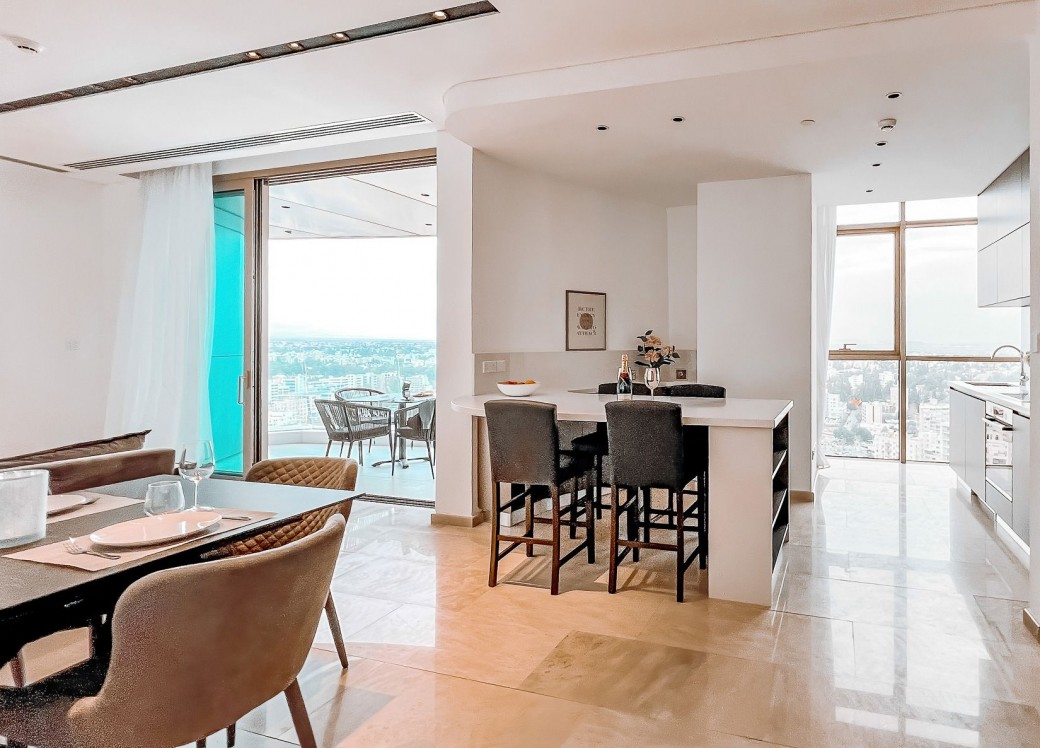 Marvel at the cityscape from the comfort of your private balcony