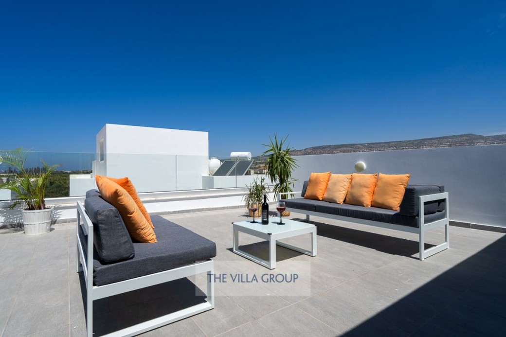 Furniture for relaxing, unwinding and enjoying the views