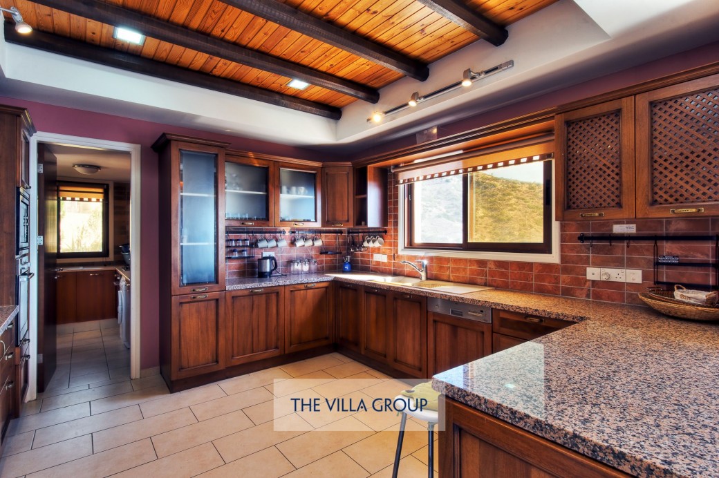 Main house kitchen and utility room