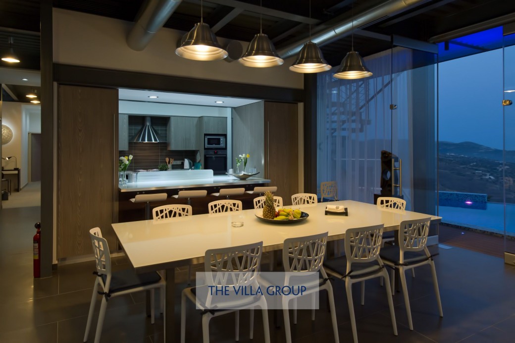 Dining table and chairs