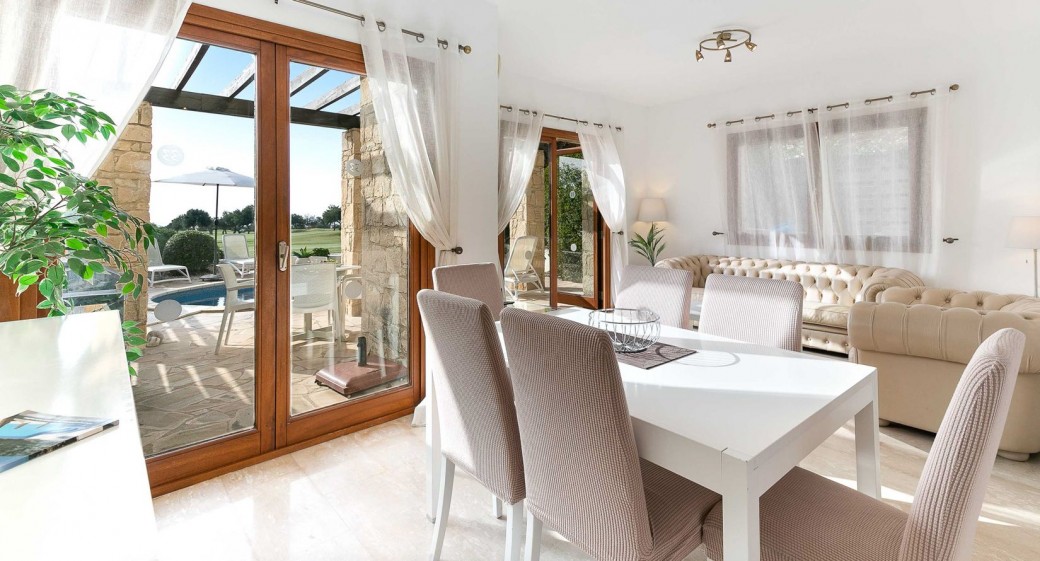 Patio door to the terrace