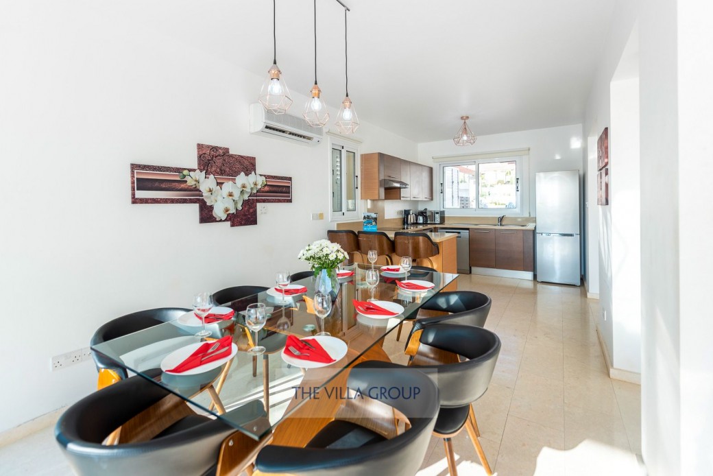 Formal dining table