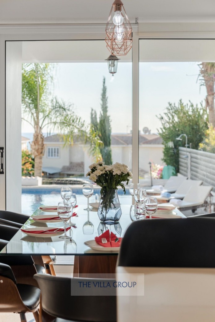 Formal dining area