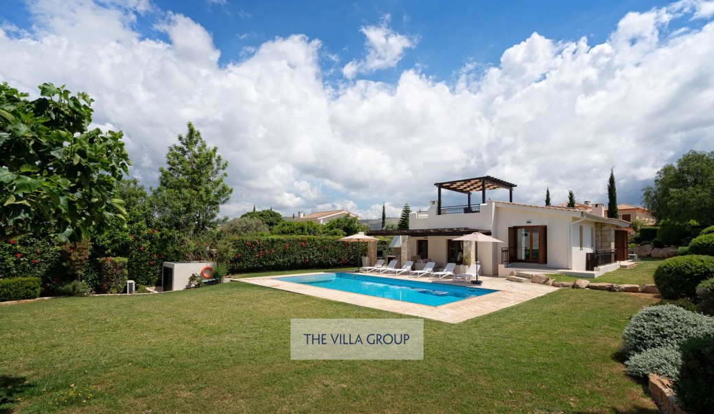 3 bedroom villa is a lovely property set in its own, private landscaped garden on the Western Plateau of the Aphrodite Hills Resort