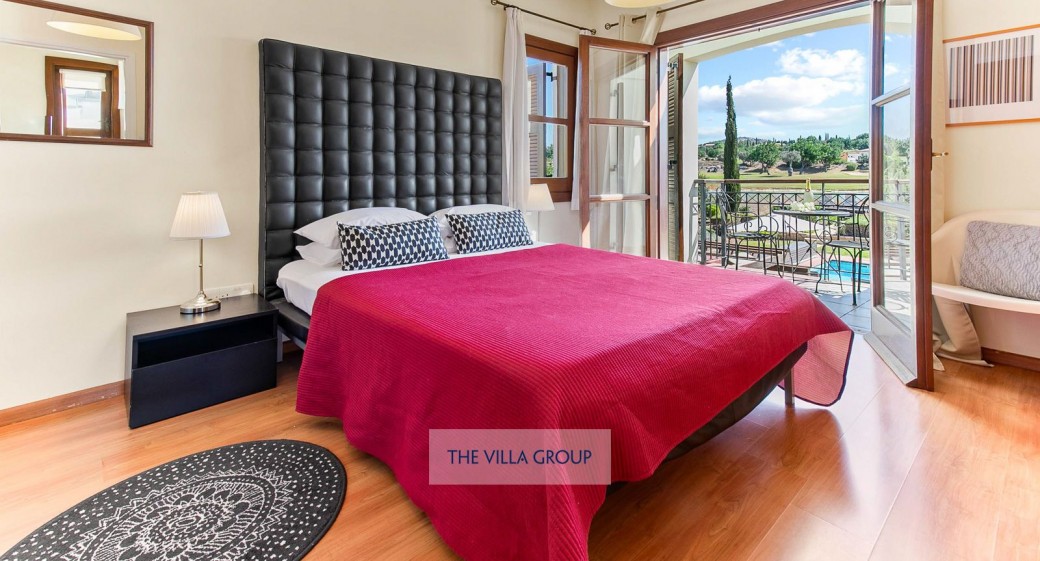 Master bedroom is found upstairs on the first floor