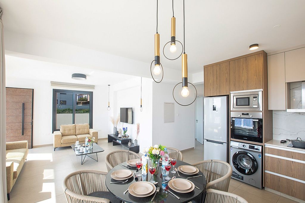 Kitchen with modern appliances