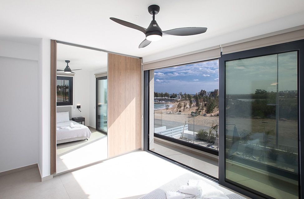 Ceiling fans in each bedroom