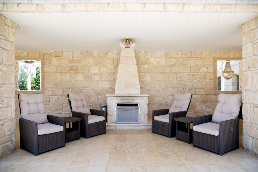 Tranquil sitting area 