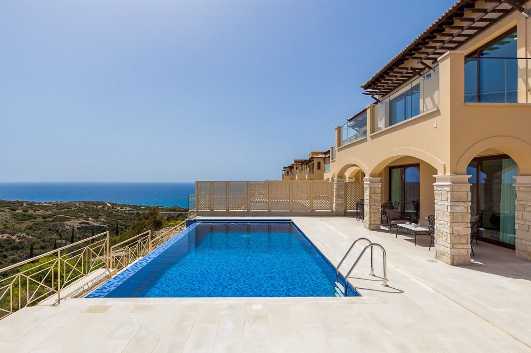 Spacious outside area