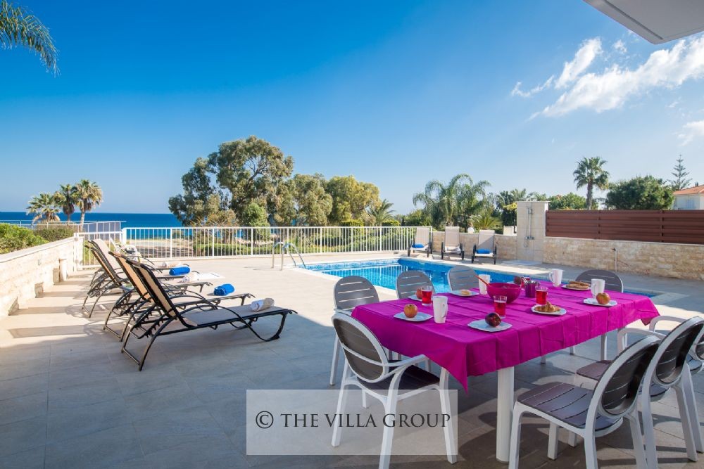 Plenty of seating and space to soak up the sunshine 