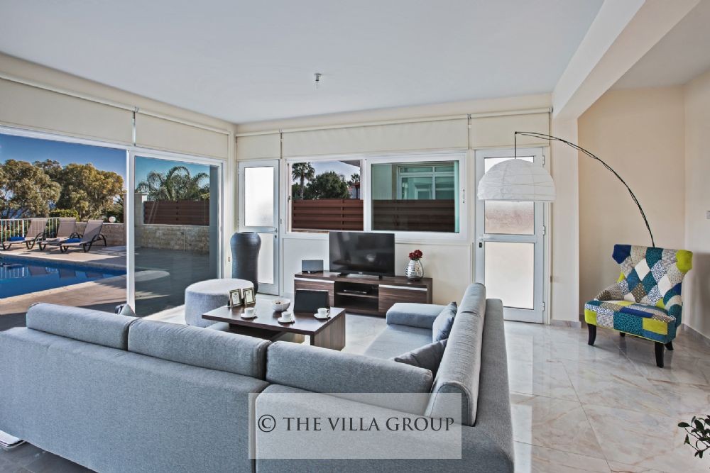 The villa is tastefully furnished throughout