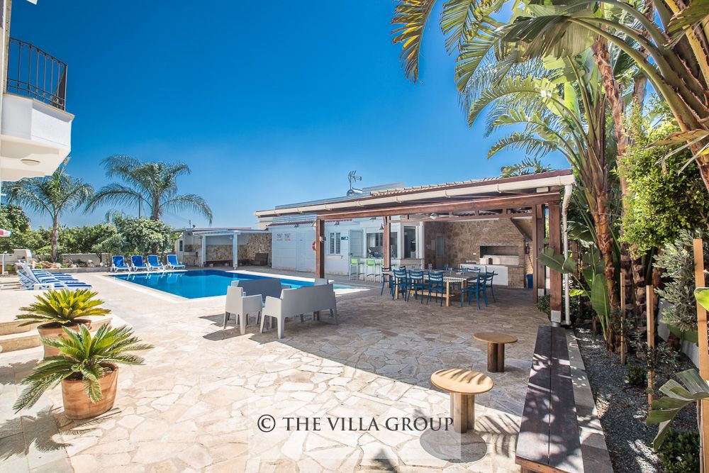 Generous outdoor areas for relaxing and al fresco dining