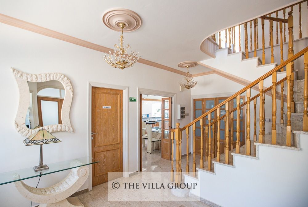 Staircase to the first floor