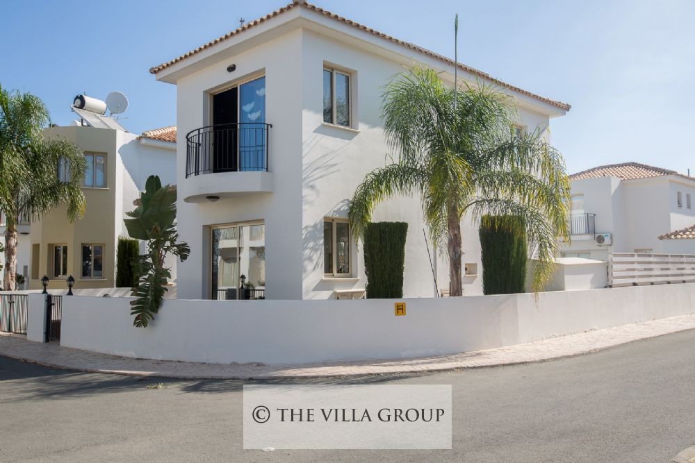 Exterior of the villa