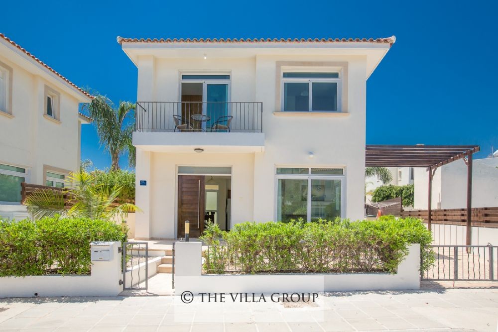 Exterior of the villa