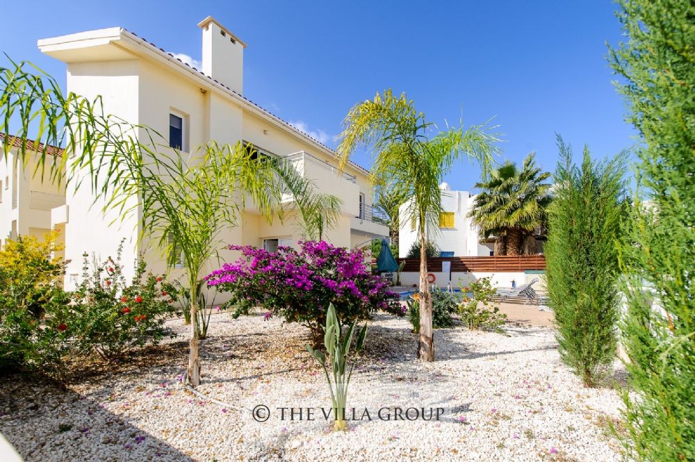 Beautiful garden next to the swimming pool