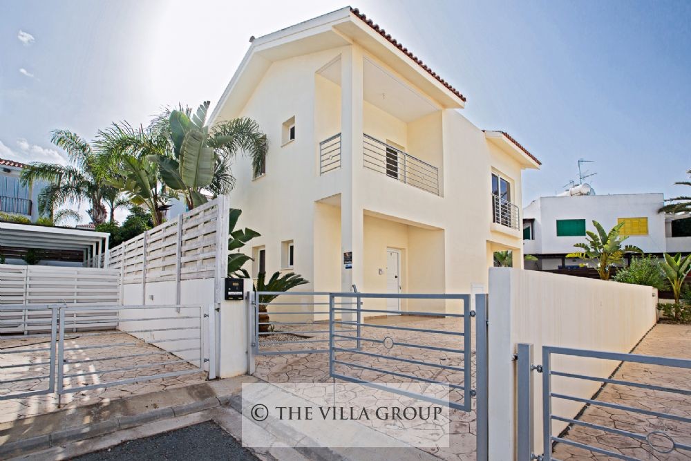 Exterior of the villa