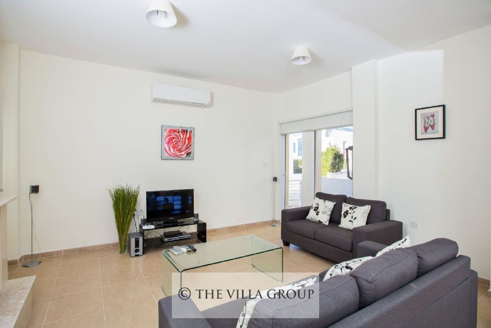 Living area with comfortable sofas