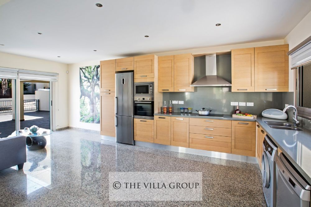 Spacious kitchen area