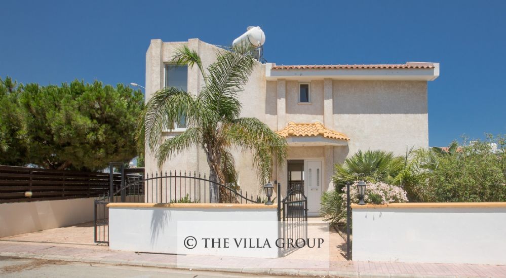 Exterior of the villa