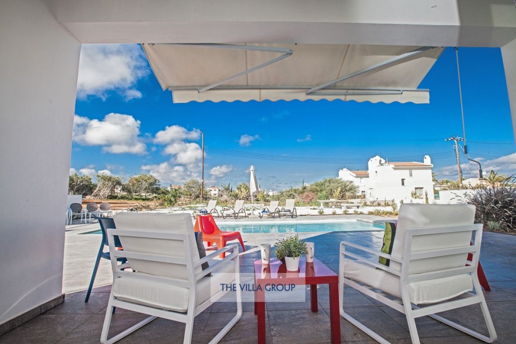 Outdoor seating area