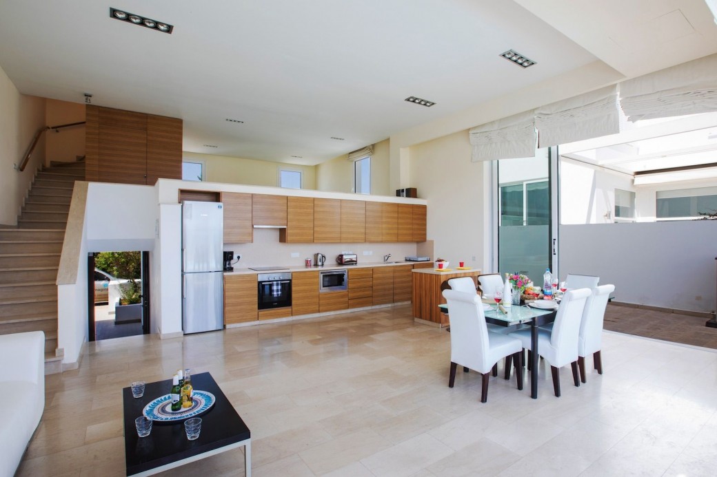 Modern fully equipped kitchen