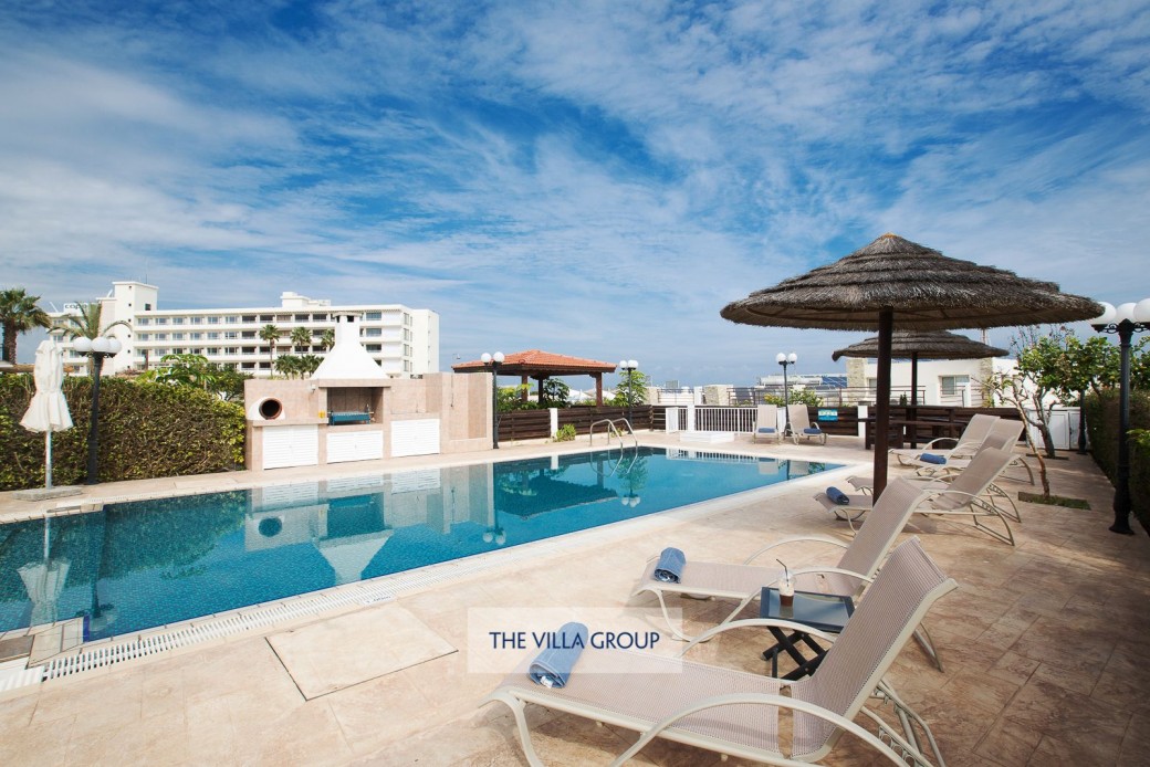 Spacious outside area