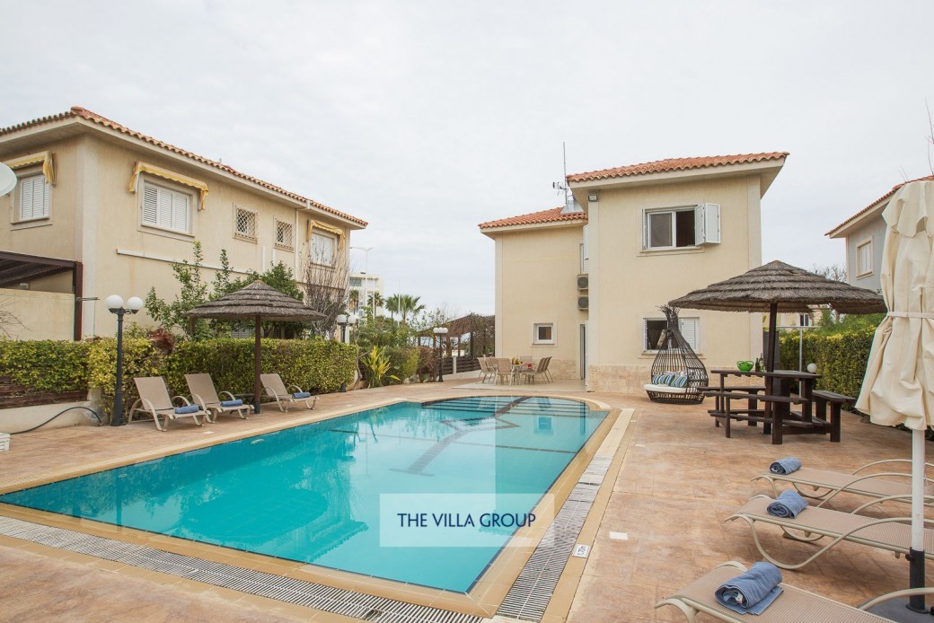 Spacious outside area