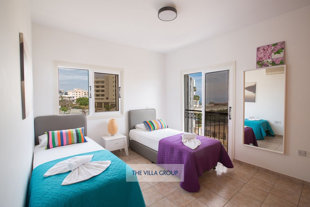 Bright and spacious bedrooms
