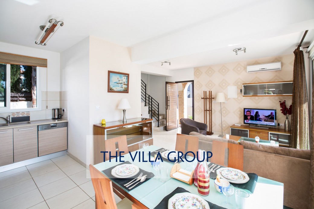 Open plan living area