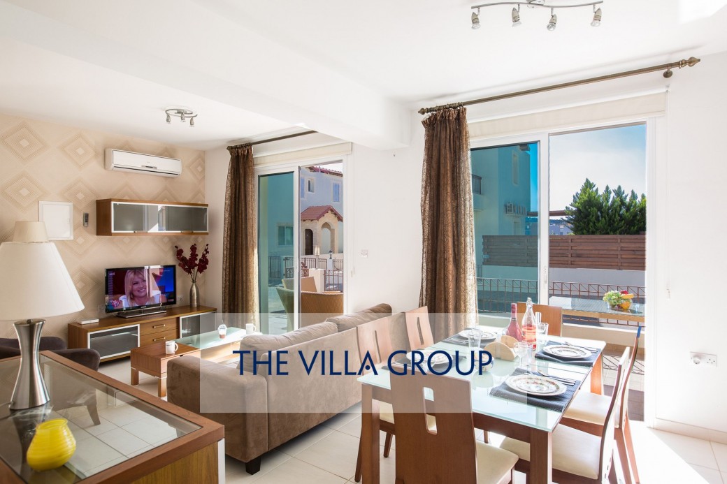 Living area features comfortable seating 