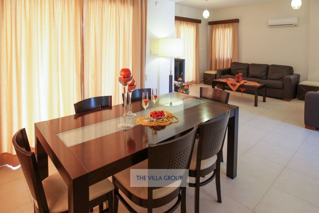 Formal dining table