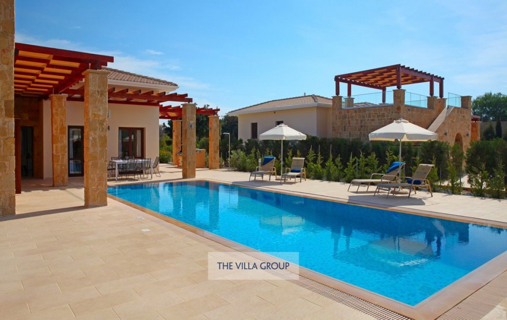 Spacious outside areas